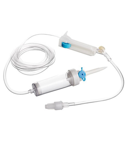 Deflussore a y tubo 150cm luer lock
