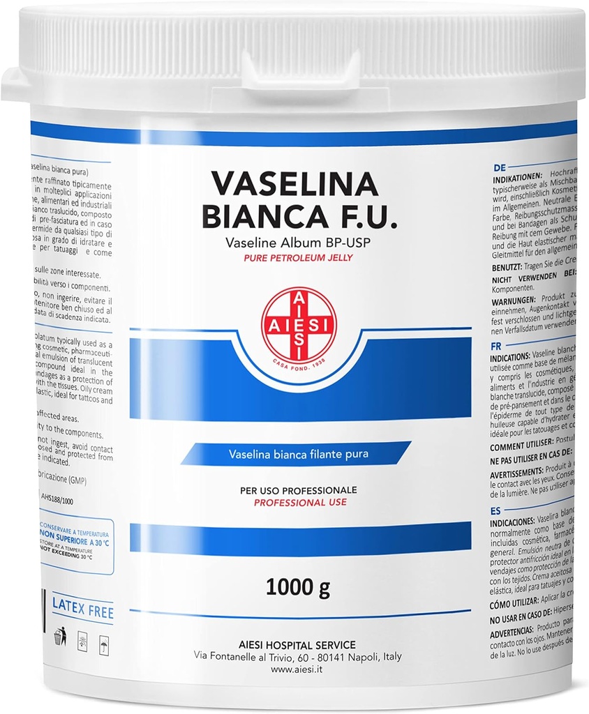 Vaselina bianca f.u. da 1 kg