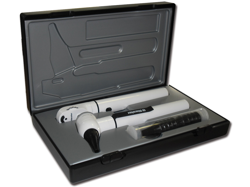 SET DIAGNOSTICO E-SCOPE BIANCO LED in astuccio
