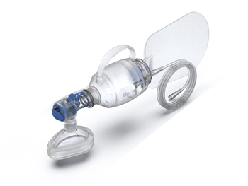 KIT PALLONE RIANIMATORE IN SILICONE con mascherine N. 3 - pediatrico