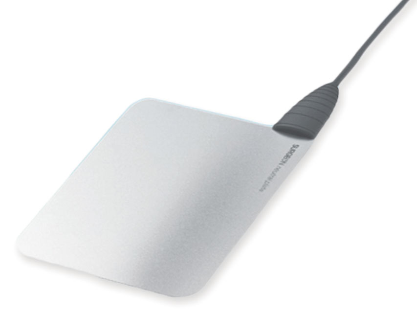 PLACCA NEUTRA SURGEON 16x12 cm con cavo