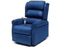 POLTRONA ELEVABILE GINEVRA 2 motori - blu