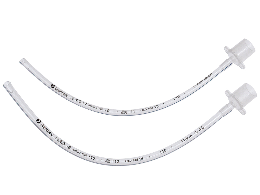 CANNULA ENDOTRACHEALE SENZA CUFFIA diametro 4,5 mm