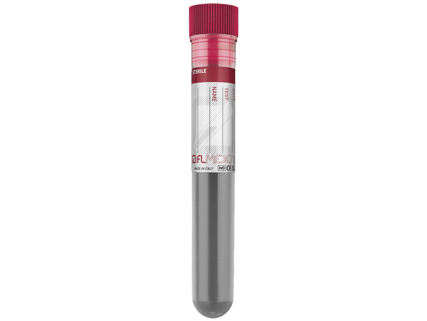 PROVETTA 10 ml - cilindrica - 16x100 mm - polipropilene - sterile