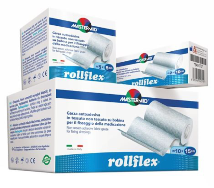 Garza roll-flex in tnt monoestensibile m10x10cm
