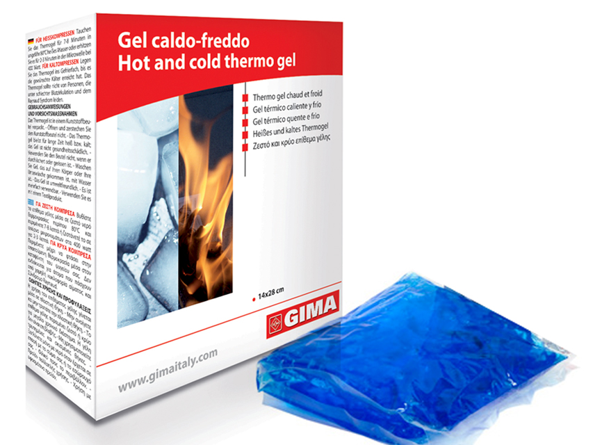 Gel caldo/freddo busta 13,5 x 28 cm riutilizzabile