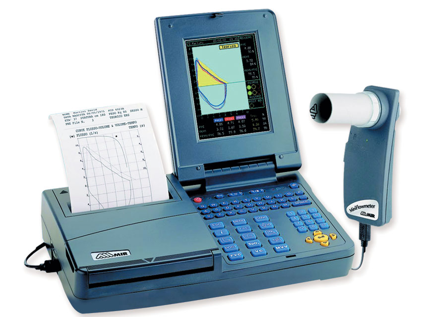 SPIROLAB III - a colori con stampante e software PC