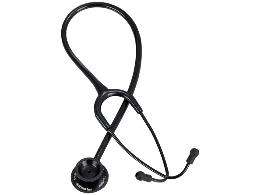 STETOSCOPIO RIESTER DUPLEX 2.0 ALLUMINIO - adulto - nero