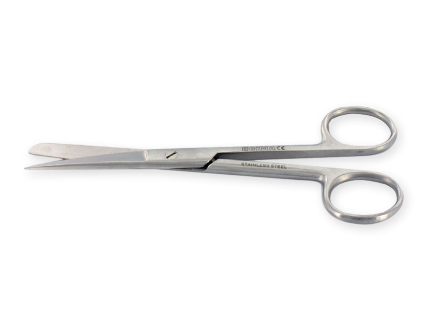 FORBICI RETTE - punte alterne - 18 cm