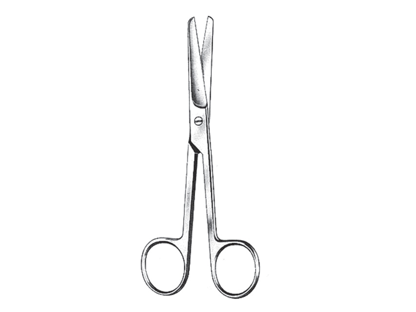 FORBICI RETTE - punte smusse - 20 cm