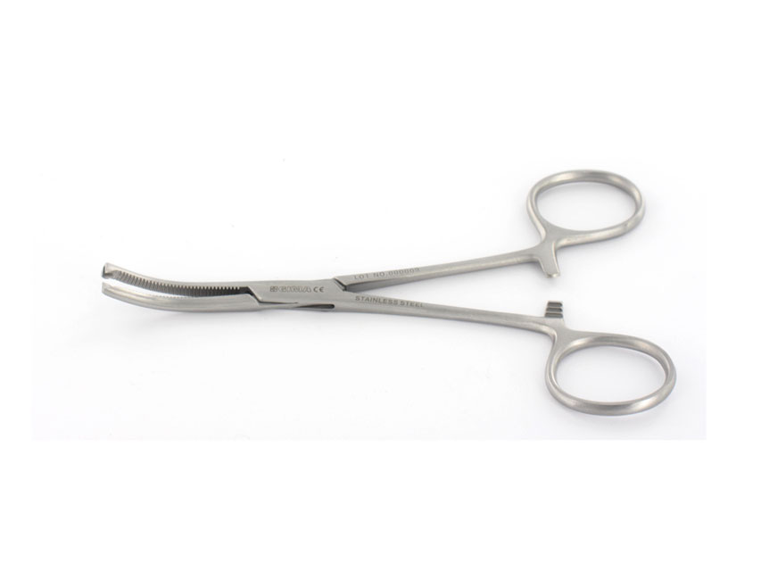 PINZA KOCHER - curva - 14 cm