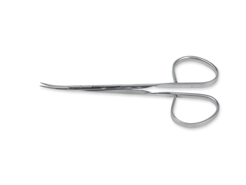 FORBICI PER SUTURA RIBBON - curve - 9,5 cm