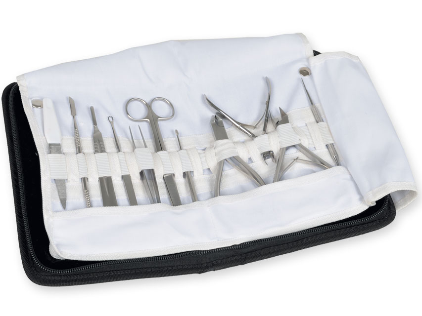 KIT PODOLOGIA PROFESSIONALE - 11 strumenti