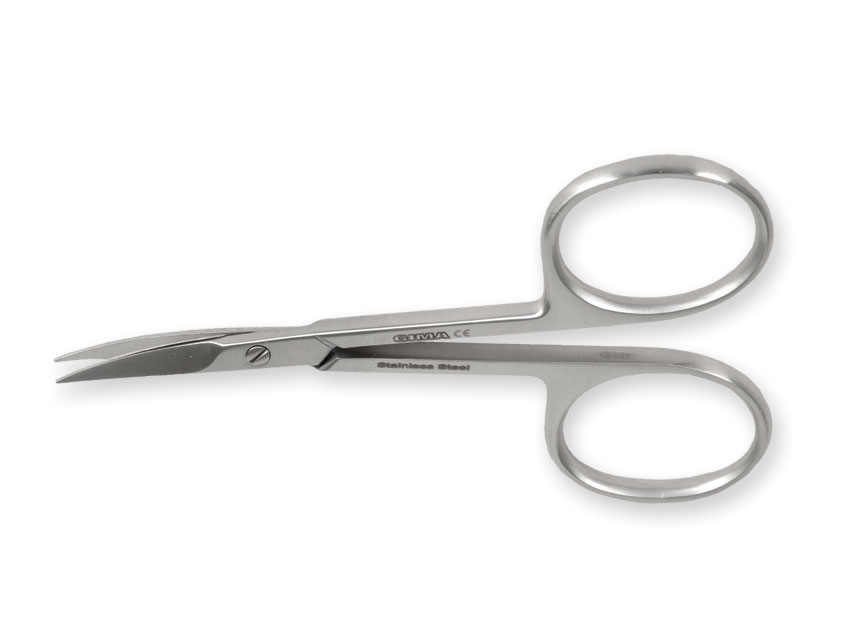 FORBICINE CUTICOLE - curve - 9,5 cm