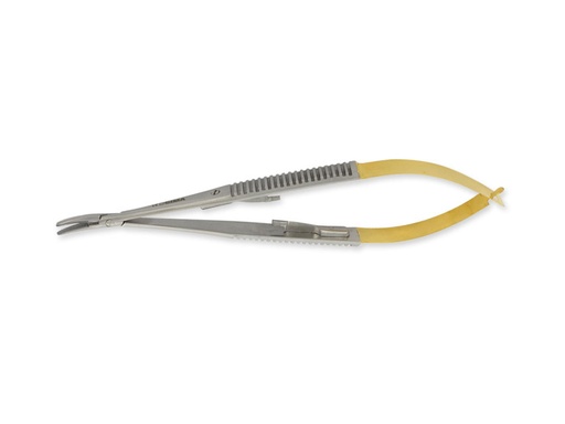 [26552] PORTA AGHI CASTROVIEJO C.T. CURVO - 14 cm - punte lisce