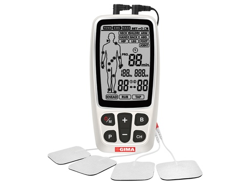 [28405] GIMA-CARE TENS - 2 canali - 60 programmi