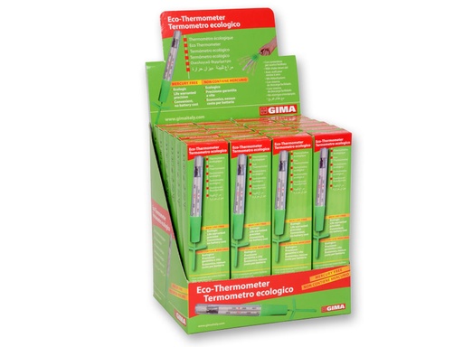 [25589] ESPOSITORE TERMOMETRO ECOLOGICO con shaker