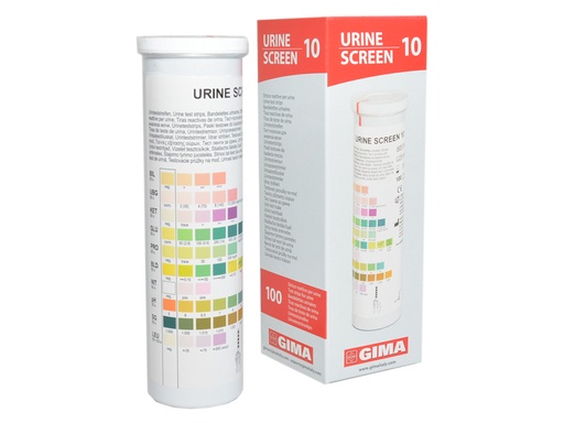 [GM-31734] STRISCE URINA IN FLACONE - 10 parametri - professionali