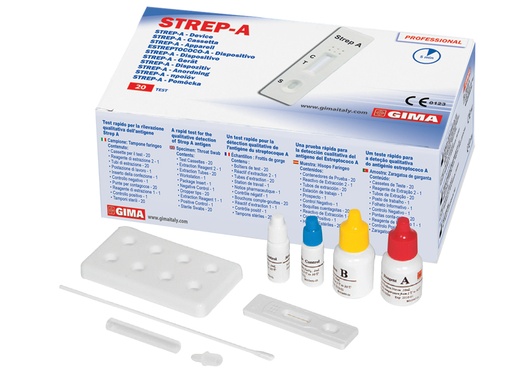 [GM-31747] TEST STREP-A - streptococco - cassetta