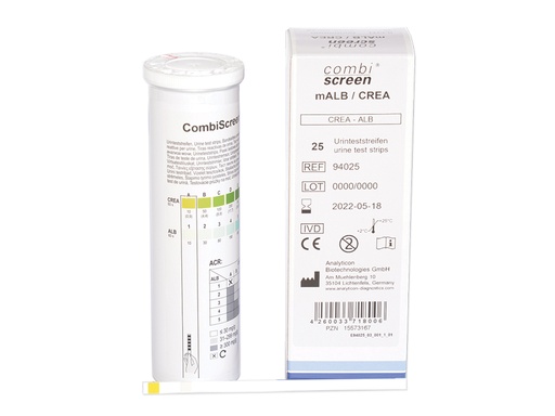[24056] COMBI SCREEN mALB/CREA per microalbuminuria
