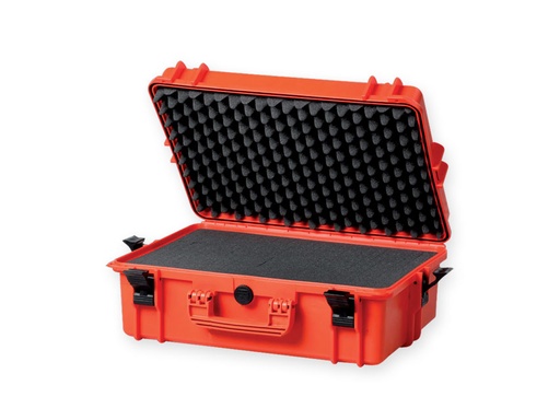 [27226] GIMA CASE 430 con inserti spugna - arancione