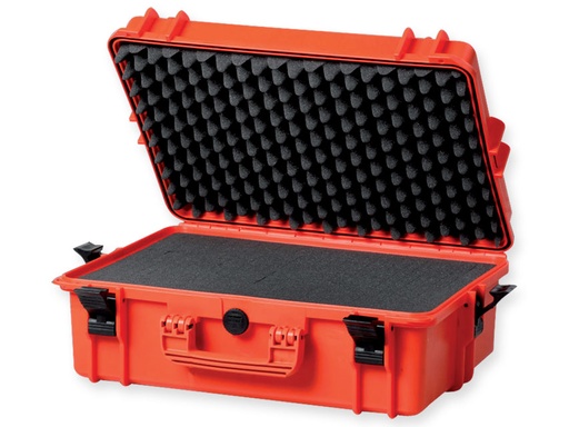 [27228] GIMA CASE 500 con inserti spugna - arancione