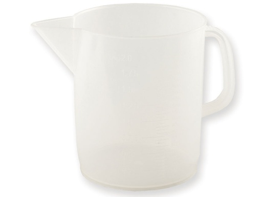 [37712] BOTTIGLIA GRADUATA 2.000 ml - plastica