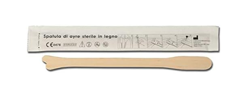 [MOR0062] Spatola di ayre in legno tipo A sterile
