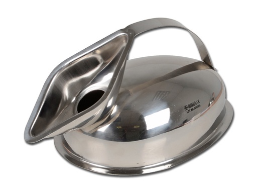 [GM-31804] URINALE FEMMINILE ACCIAIO INOX