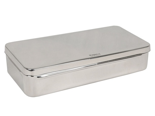 [26656] SCATOLA ACCIAIO INOX 30x15x6 cm