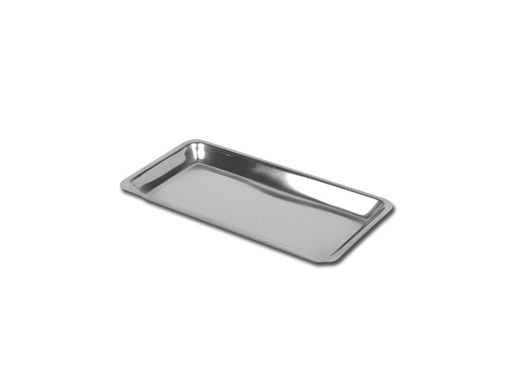 [26600] VASSOIO DENTALE ACCIAIO INOX 208x19x15 mm