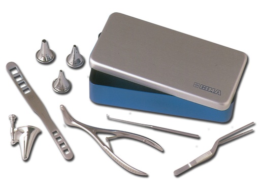[26780] TROUSSE ORL in scatola alluminio