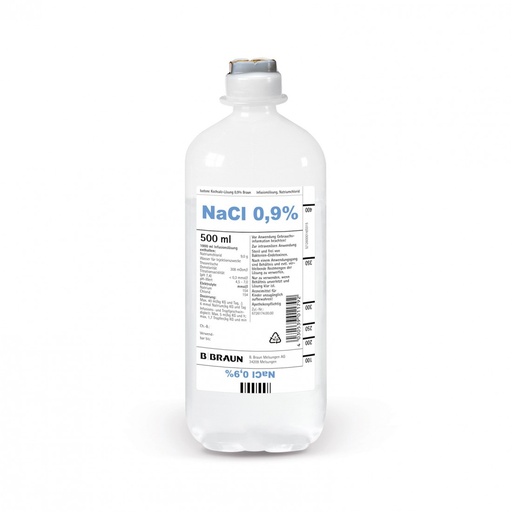 [SDF03082] Sodio cloruro 0,9% ecoflacone Plus  500 ml