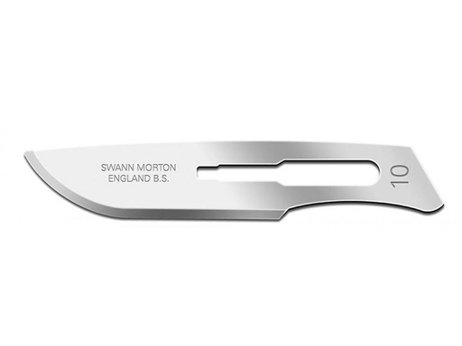 [DMM08137] Lame bisturi Swann-Morton c/s n.10 (conf.100pz)
