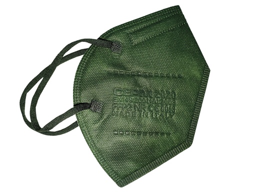 [20635] MASCHERINA FFP2 NR COMFYMASK - large - verde scuro