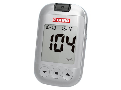 [24114] KIT COMPLETO GLUCOMETRO GIMA Bluetooth mg/dl - GB, FR, ES, IT