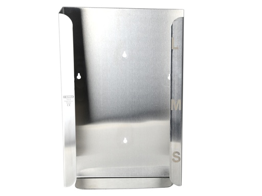 [25432] DISPENSER TRIPLO PER GUANTI - in acciaio INOX
