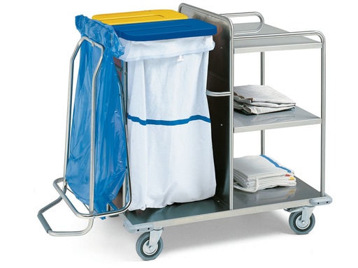 [GM-31963] CARRELLO LAVANDERIA - acciaio inox