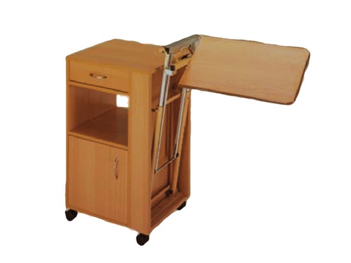 [27676] COMODINO IN LEGNO ad altezza regolabile per codici 27672/3