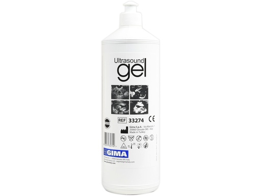 [33274] GEL ULTRASUONI BLU - bottiglia 1 litro