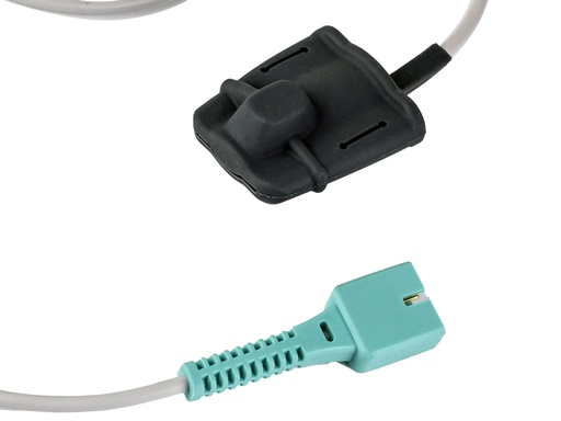 [35314] SENSORE SpO2 GOMMA (tipo D 0,9 m) per K12, K15 (necessita 35318) e Oxy 110 - adulti - optional