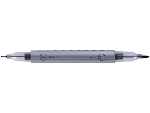 [33183] PENNA DERMATOLOGICA - doppia punta 0,5 e 1,0 mm - sterile