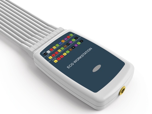 [33316] STAZIONE DI LAVORO ECG WIRELESS CONTEC 8000 - 12 canali