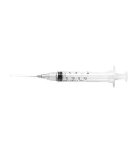 [DMM04306] Siringa cc 5 con ago g21 BD
