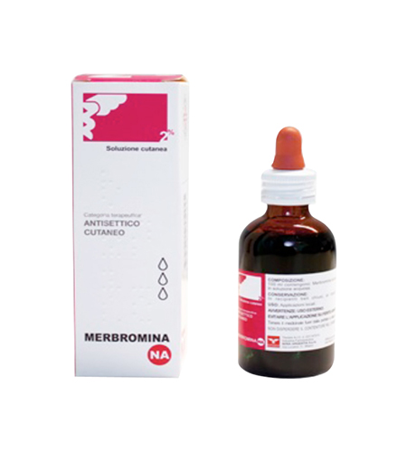 [SDF04027] Merbromina 2% soluzione cutanea 100 ml
