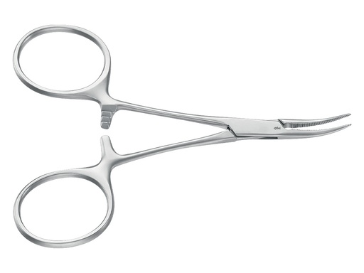 [39191] PINZA EMOSTATICA MOSQUITO HARTMANN AESCULAP - curva - 10 cm - BH105R