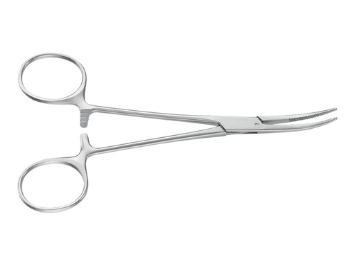 [39201] PINZA EMOSTATICA KELLY AESCULAP - curva - punte smusse - 14 cm - BH135R