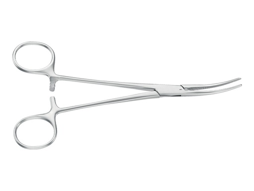 [39206] PINZA EMOSTATICA CRILE AESCULAP - curva - punte smusse - 16 cm - BH167R