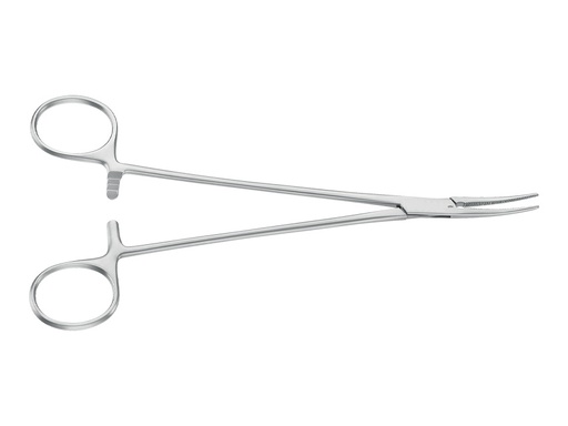 [39210] PINZA EMOSTATICA HALSTED AESCULAP - curva - punte smusse - 18,5 cm - BH203R