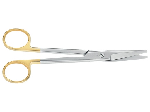 [39356] FORBICI MAYO DUROTIP AESCULAP IN CT - curve - punte smusse - 17 cm - BC253R